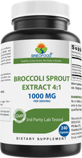 Brieofood Broccoli Sprout Extract 1000 mg - 240 Capsules