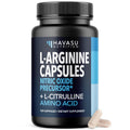 HAVASU NUTRITION L-Arginine Nitric Oxide Supplement Capsules