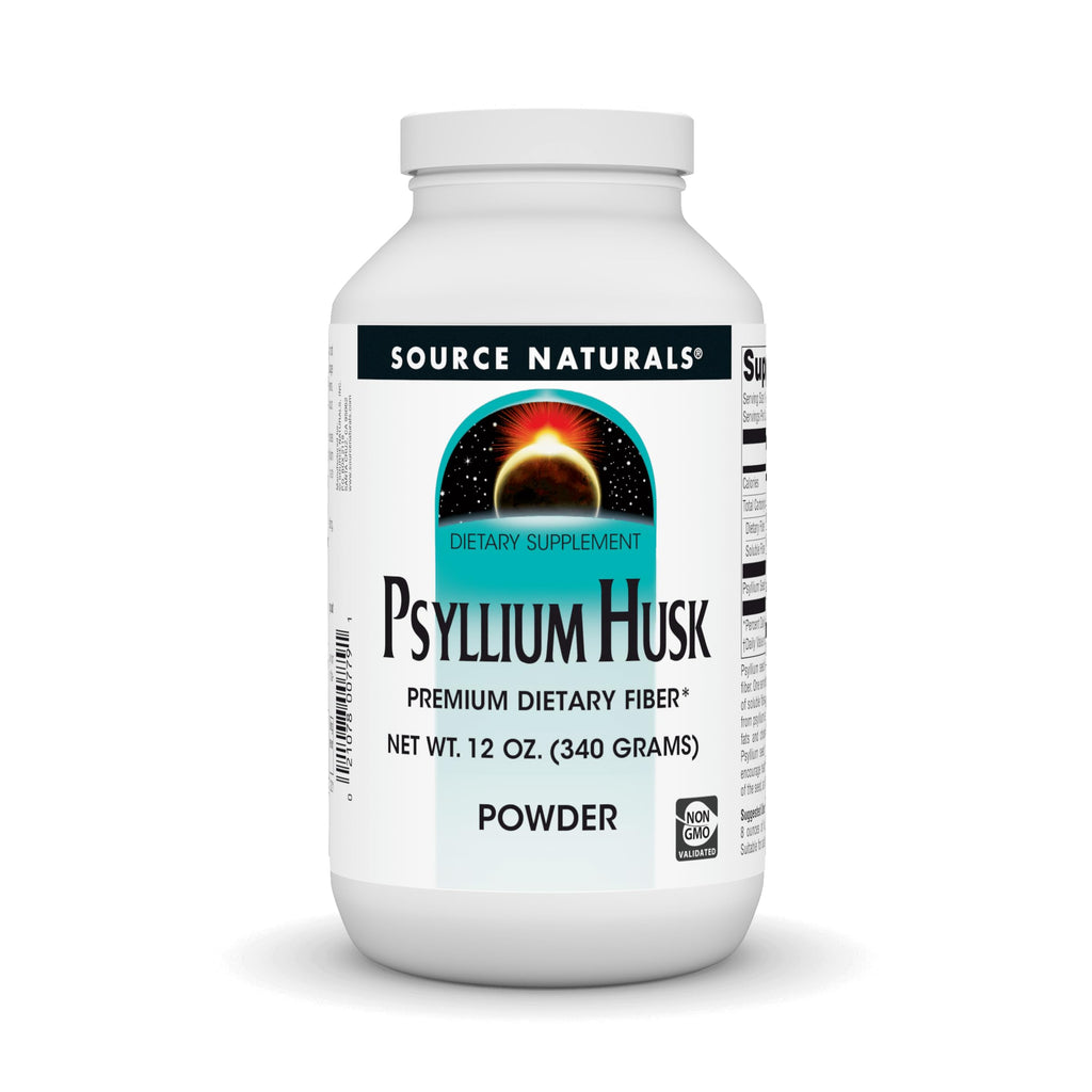 Source Naturals Psyllium Husk Powder - 12 oz