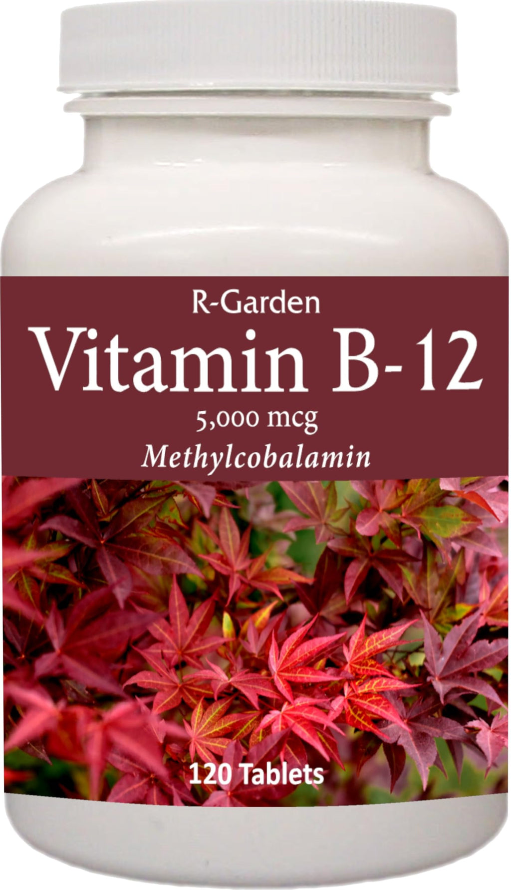 R-Garden Vitamin B-12 5,000 mcg - 120 Tablets