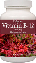 R-Garden Vitamin B-12 5,000 mcg - 120 Tablets