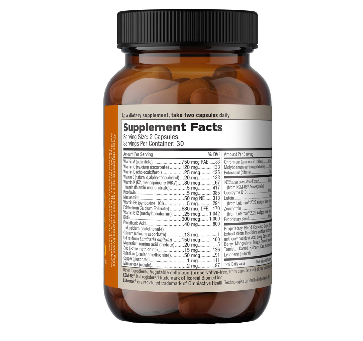 Mt. Angel Vitamins Daily Women's Multivitamin 50+ - 60 Capsules - image 2