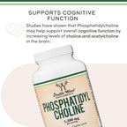 Double Wood Supplements Phosphatidyl Choline 1,200mg - 210 Softgels - image 4
