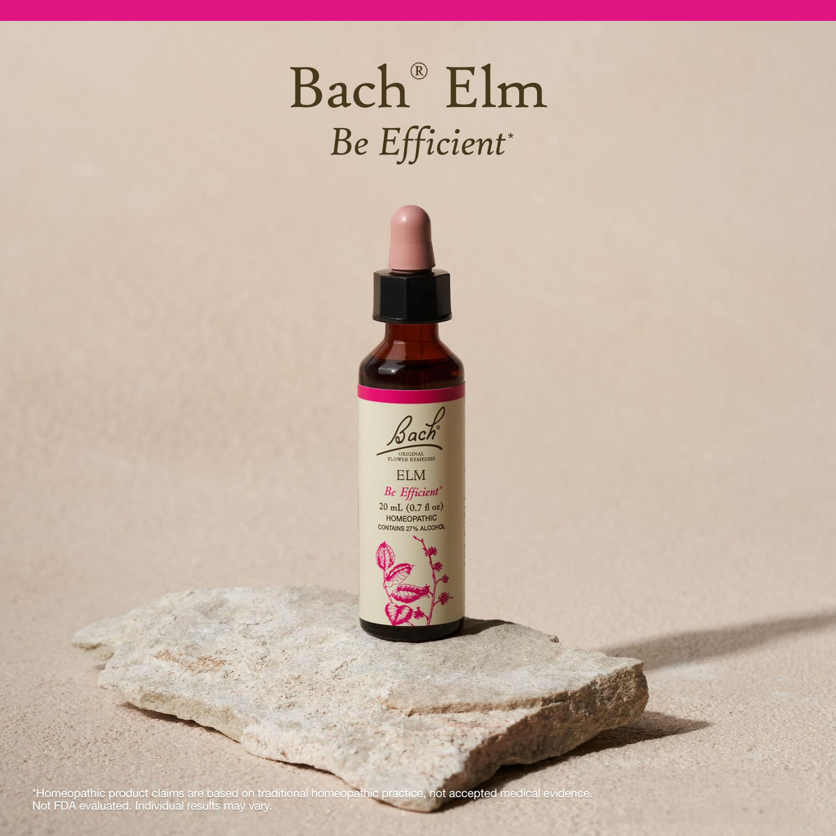 Bach Flower Remedies Elm - Be Efficient - 20mL Dropper - image 5