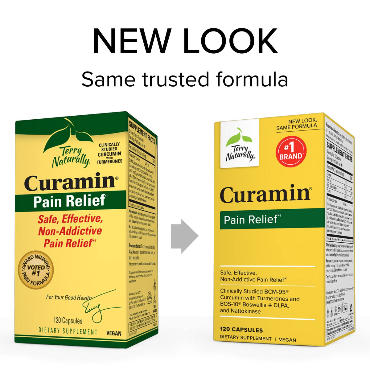 Terry Naturally Curamin - Muscle Soreness & Pain Relief - 120 Count - image 3