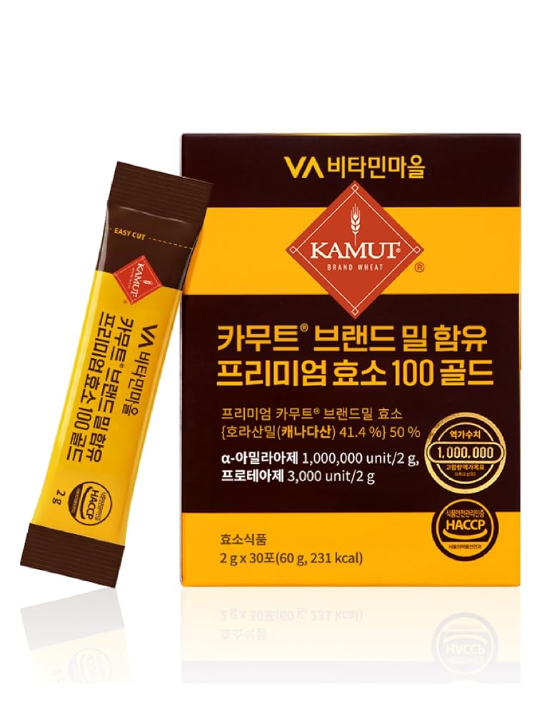 VA비타민마을 Kamut Wheat Enzyme Powder - 30 Sticks
