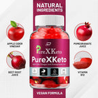 Indelo PureXKeto ACV Gummies Weight Management - 120 Gummies - image 3