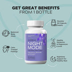 MuseBeam Magnesium Glycinate with Melatonin & L-Theanine, 90 Capsules