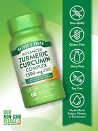 Nature's Truth Advanced Turmeric Curcumin Complex 1500 mg - 120 Capsules - image 8