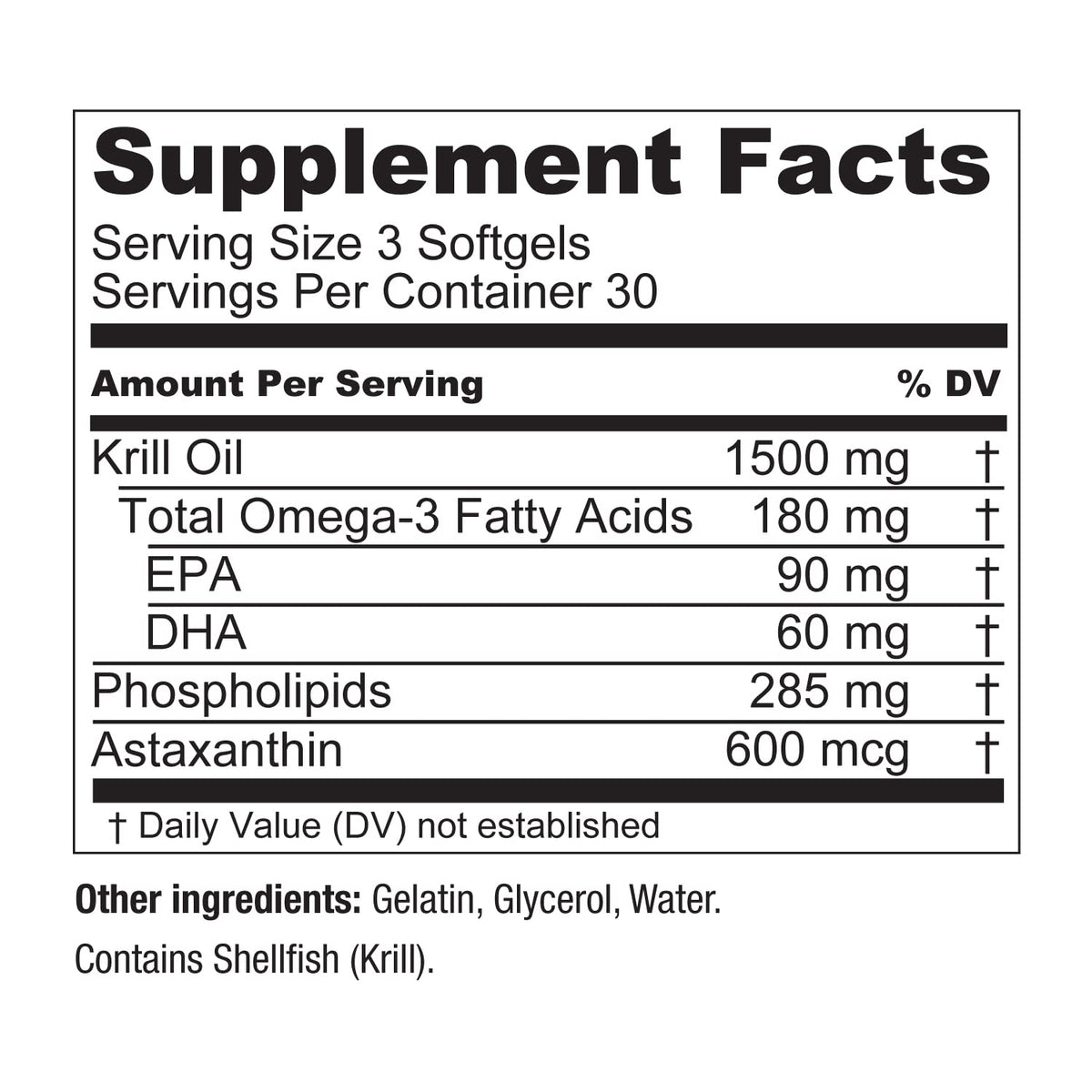 Live Conscious KrillWell Krill Oil Joint & Cognitive Support - 180 Softgels - image 5