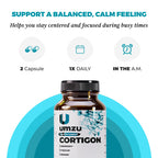 UMZU Cortigon Cortisol Support Supplement - 30 Capsules - image 5
