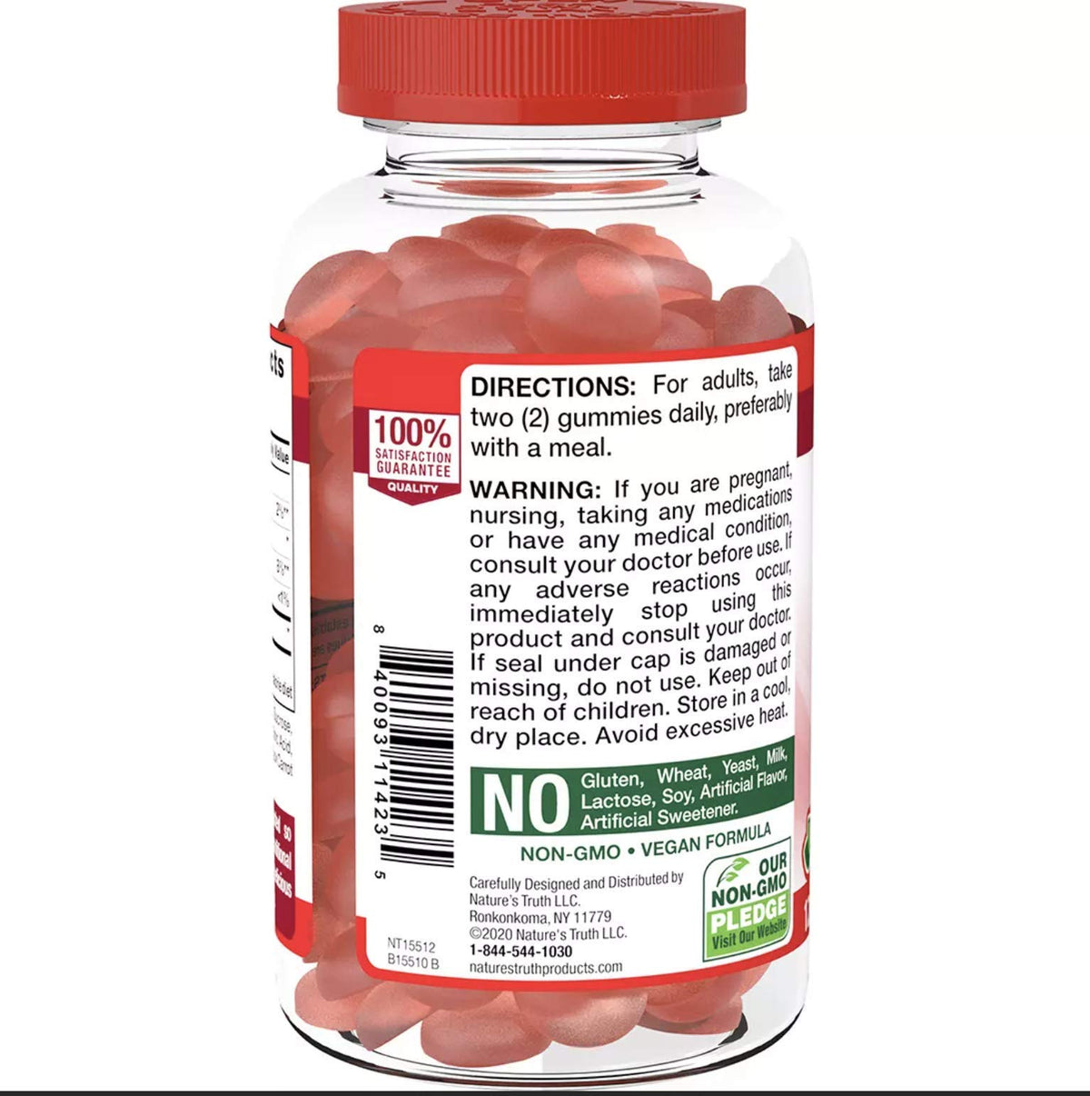 Nature's Truth Apple Cider Vinegar Gummies - 120 Count - image 3