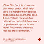 Love Wellness Clear Skin Probiotic with Zinc & Chaste Tree - 30 Capsules - image 6