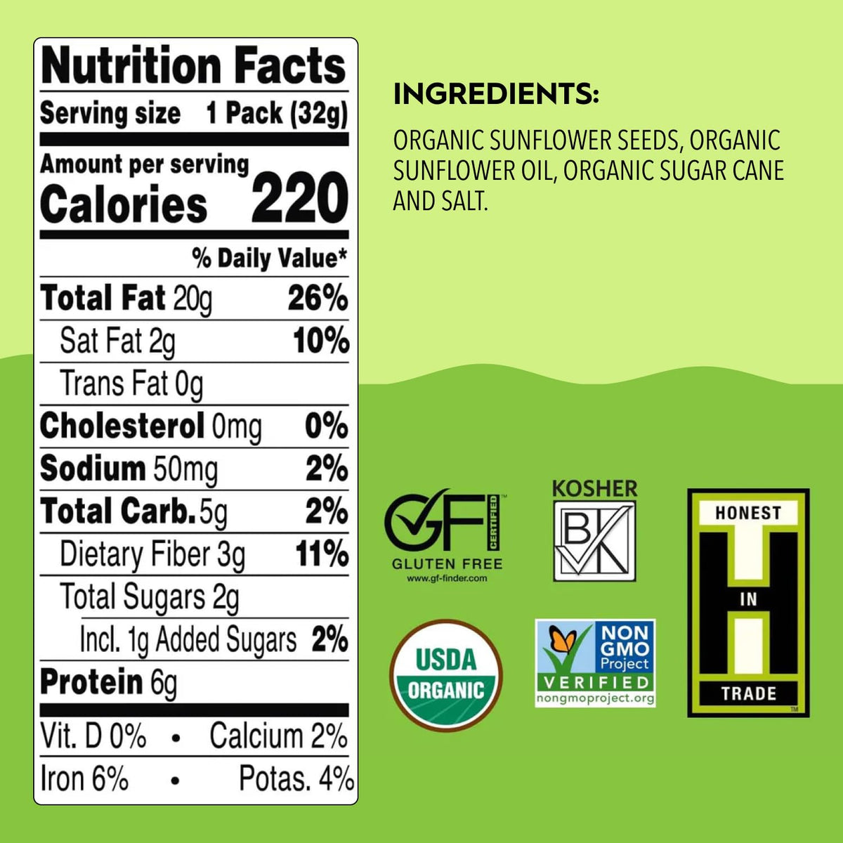 Once Again Organic Sunflower Butter Packets - 10 ct, 1.15 oz - image 2