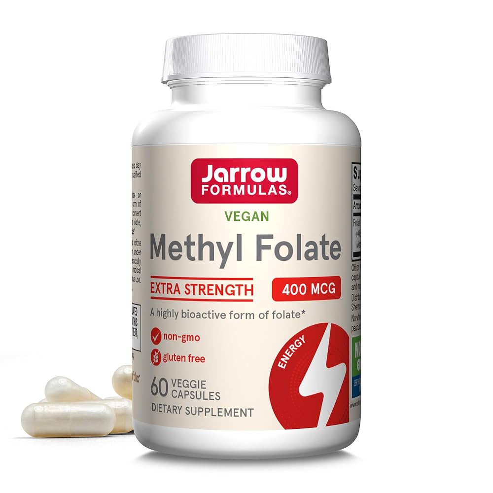 Jarrow Formulas Methyl B-12 & Methyl Folate Bundle - 160 Count - image 5
