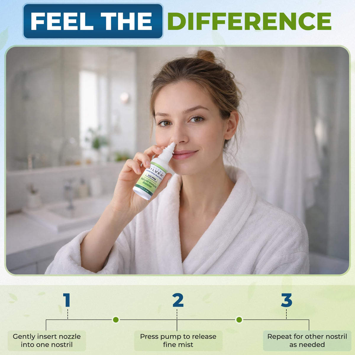 Ultra Silver Colloidal Silver Nasal Spray for Sinus Comfort - 2 fl oz - image 9