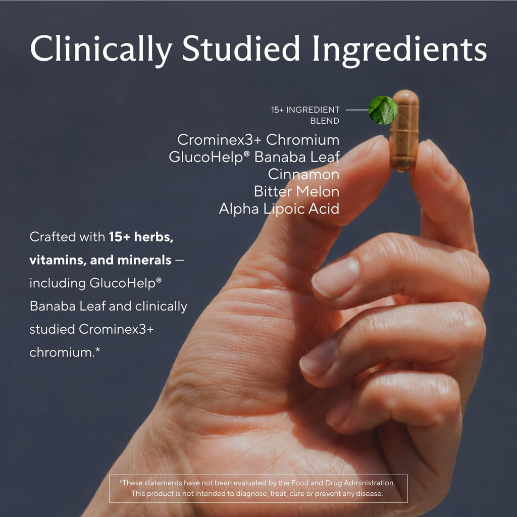 Sunergetic Blood Sugar Support Supplement - 60 Capsules - image 7