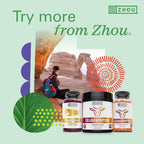 Zhou Hairfluence Biotin Supplement for Hair Growth - 120 Capsules - image 5