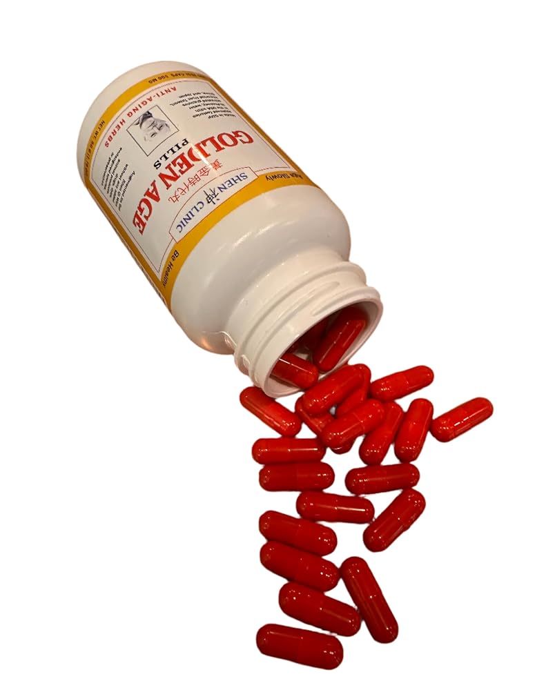 Shen Clinic Golden Age Pills All Natural Herbal Supplement - 100 Capsules - image 2