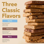Jacob Vanilla Protein Bars, 20g Grass-Fed Protein - 9 Pack - image 9