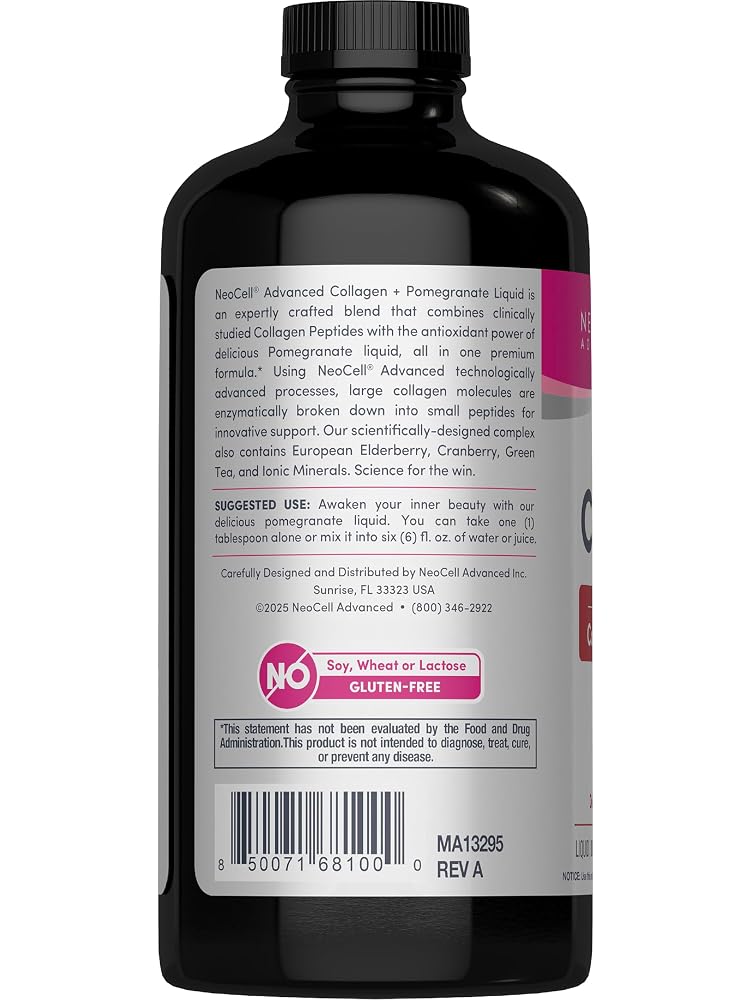 NeoCell Advanced Liquid Collagen 4000 mg - 16 Fl Oz - image 4