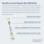 GramZero 2GO Sticks Organic Aloe Powder - 12.7 oz - image 5