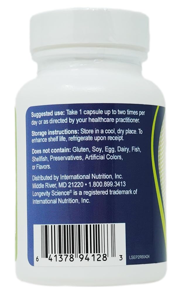 Longevity Science Advanced EnteroPro 50 Billion CFU - 60 Vegetarian Capsules - image 2
