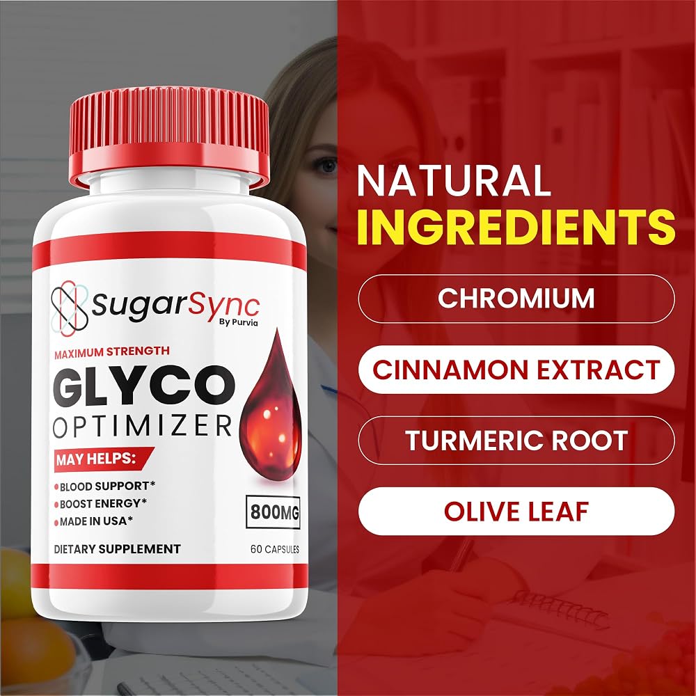Purvia Sugar Sync Glyco Optimizer - 120 Capsules - image 4