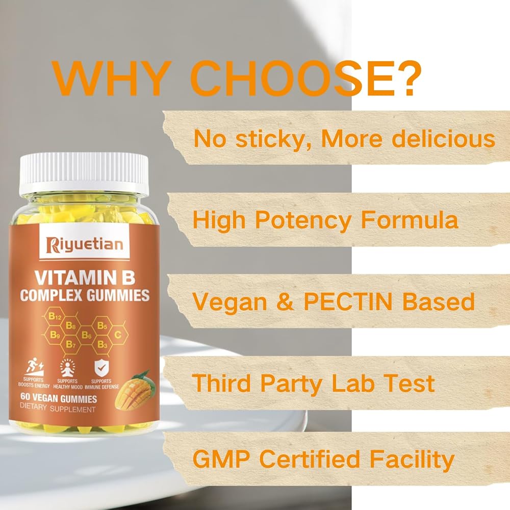 Riyuetian Vitamin B Complex Gummies