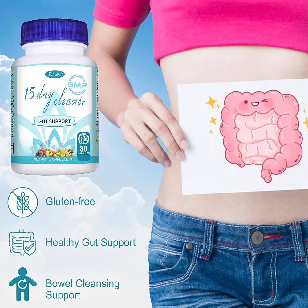 TAOTERS 15 Day Cleanse Gut Support 1 Pack
