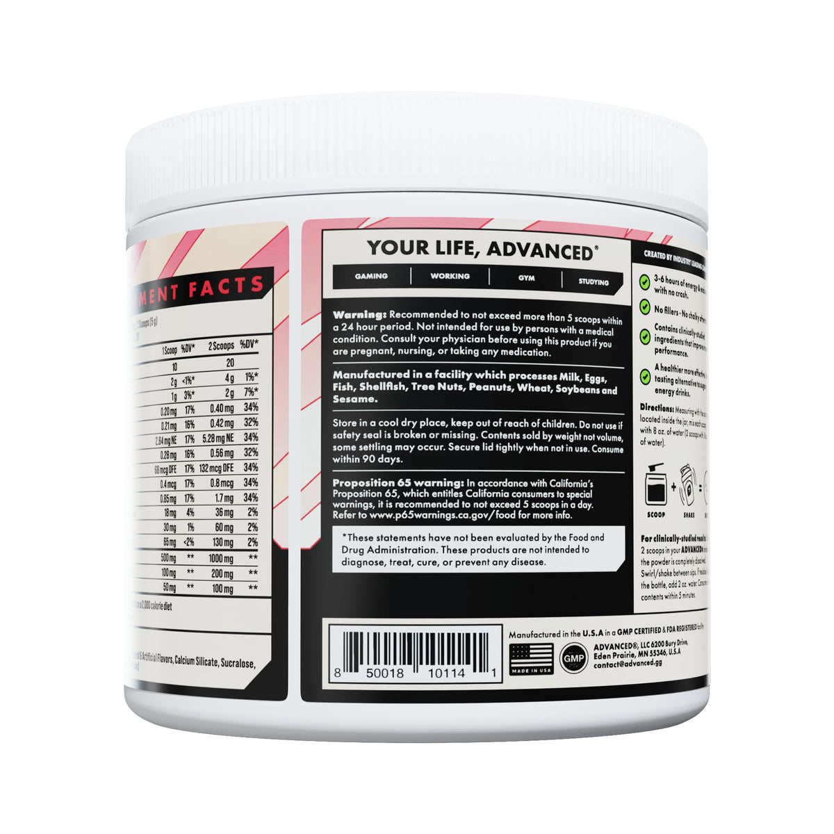 Advanced Energy Energy Boosting Formula with Electrolytes