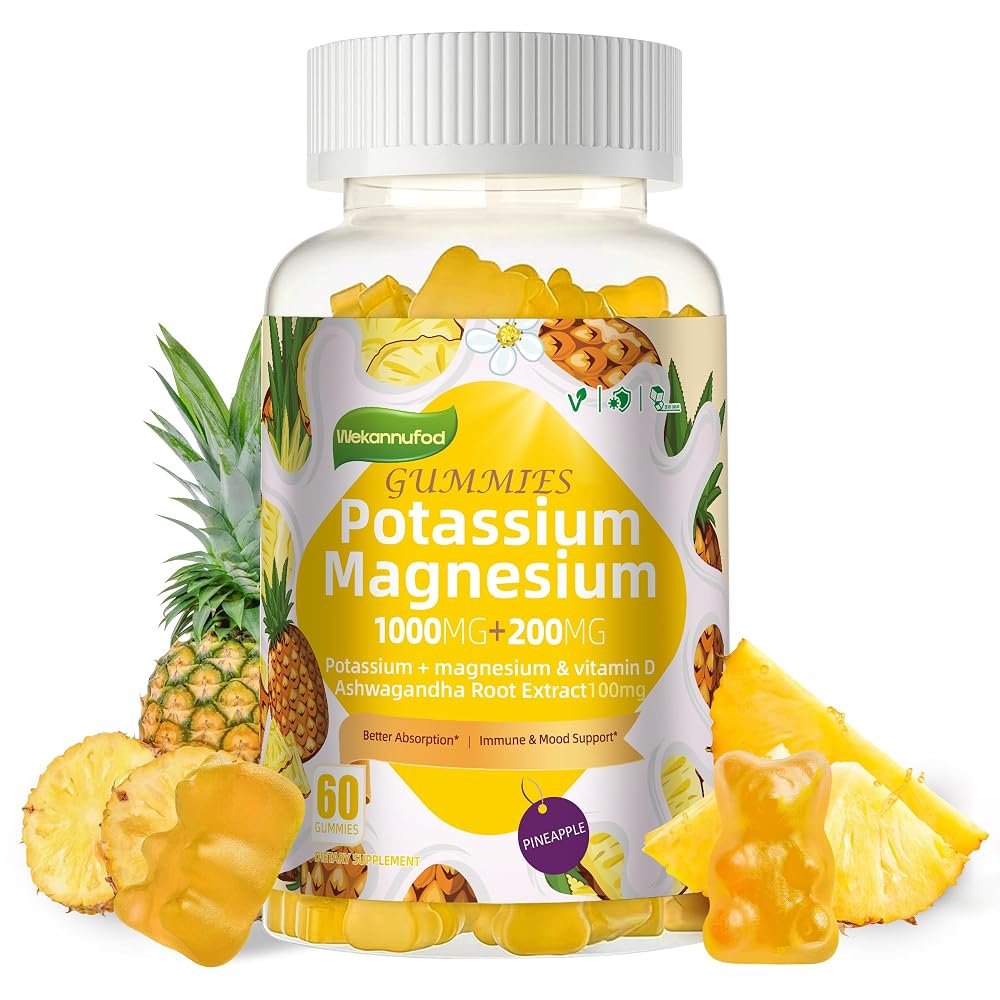 Wekannufod Sugar-Free Vitamin D3 K2 Gummies