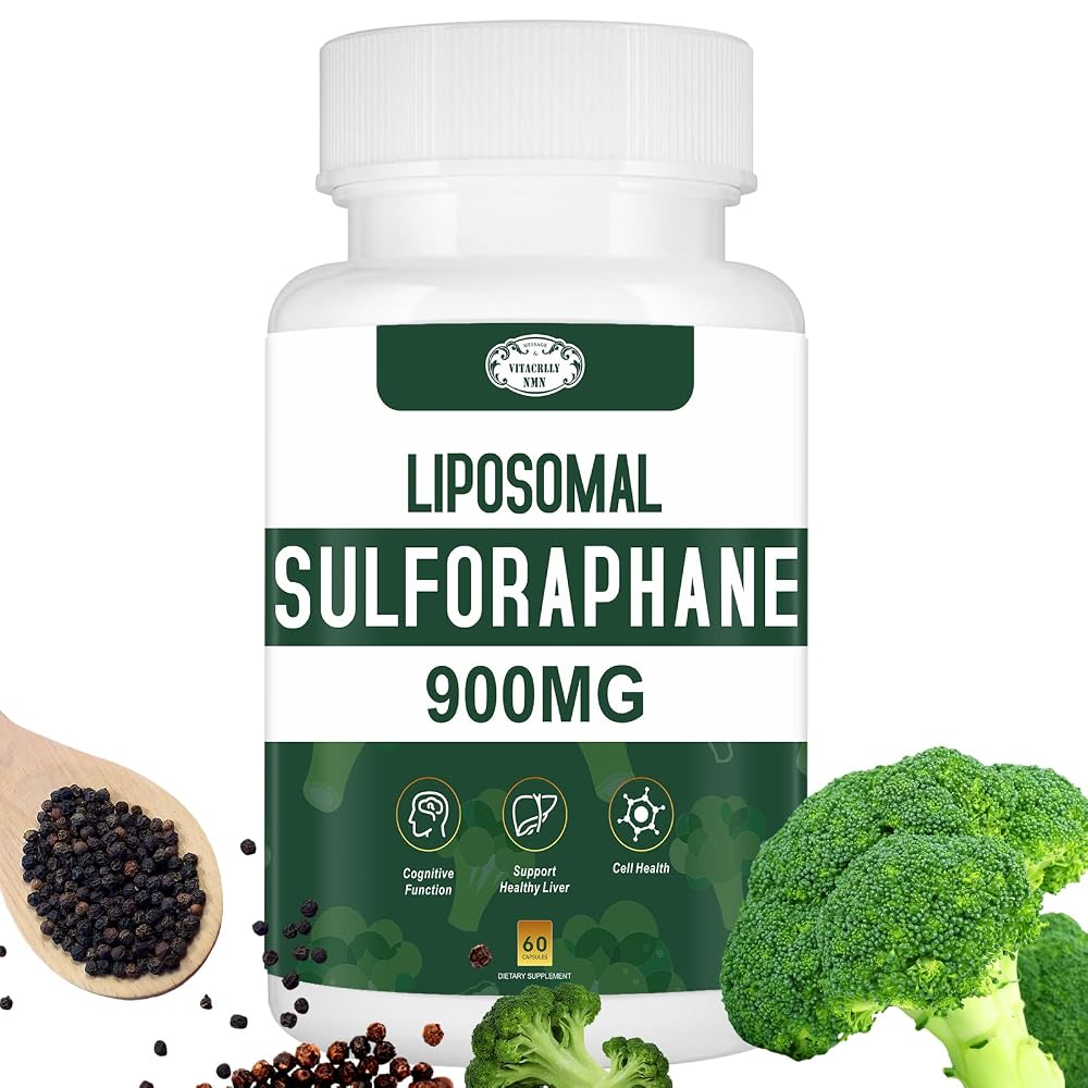 VITACRLLYNMN Liposomal Sulforaphane 900mg - 60 Capsules