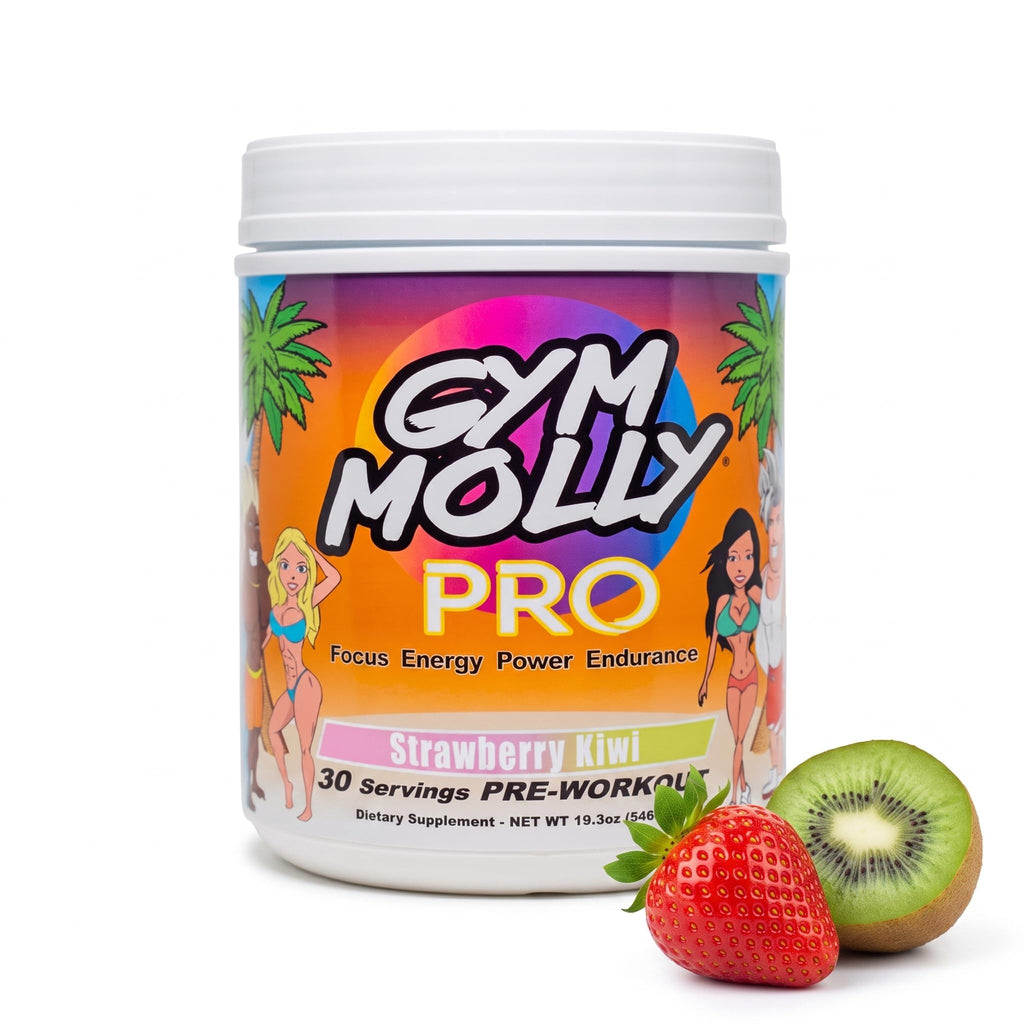 Gym Molly PRO Pre-Workout Powder Strawberry Kiwi - 30 Servings