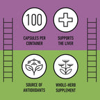 Complete Natural Products Milk Thistle 500mg Capsules - 100 Count - image 8