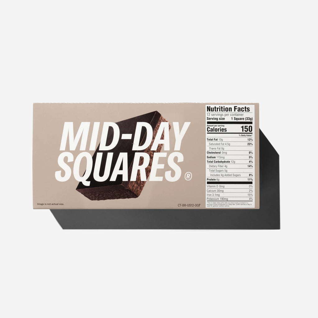 Mid-Day Squares Protein Chocolate Snack Bars