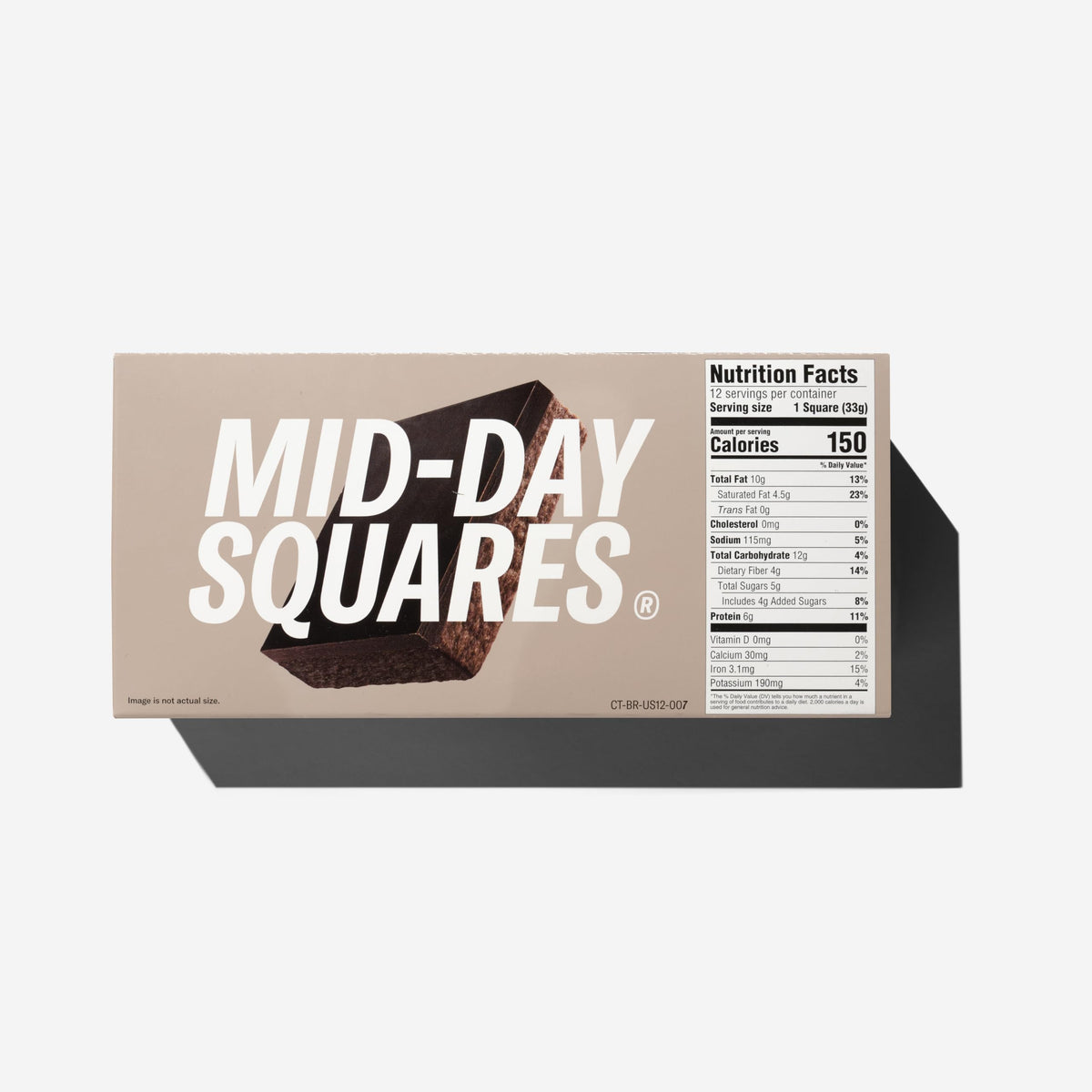 Mid-Day Squares Protein Chocolate Snack Bars