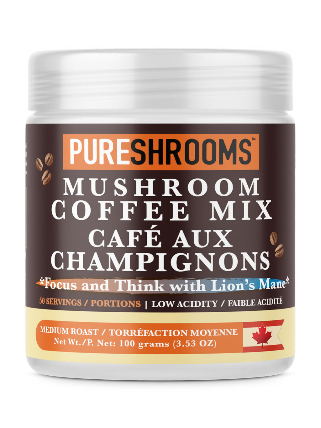 Pure Shrooms Adaptogenic Coffee