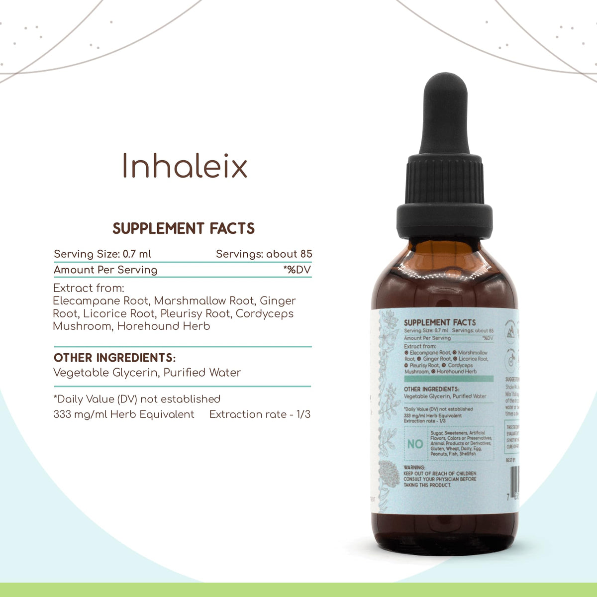HerbEra Inhaleix Alcohol-Free Extract Tincture