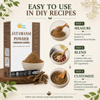 Herbs Botanica Jatamansi Root Powder for Hair Growth - 150g - image 5