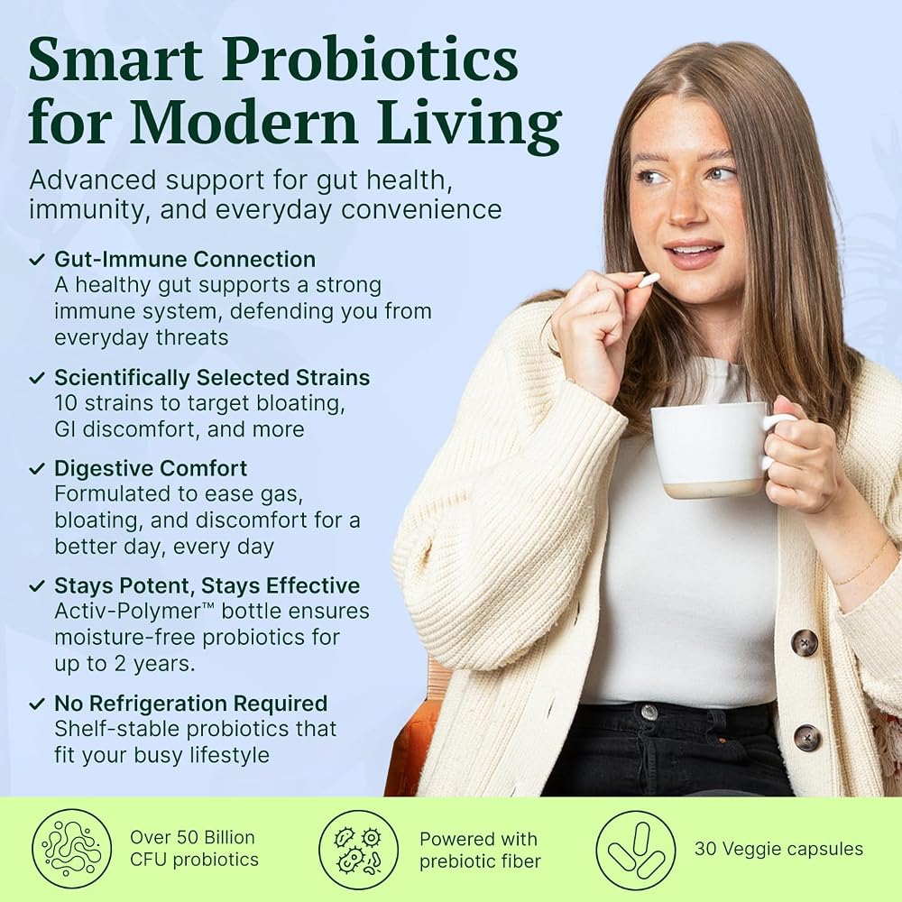 Medella Naturals Mega-Strain 50 Billion CFU Probiotics - 30 Capsules - image 2