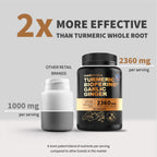 MEDCHOICE Liposomal Organic Turmeric Curcumin with Black Pepper