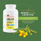 Health Star Senna Plus Laxative Tablets 50mg/8.6mg - 1000 Tablets - image 2