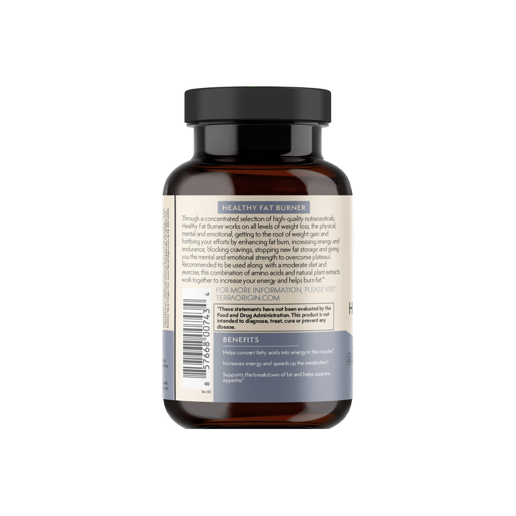 TERRA ORIGIN Metabolism Boost & Fat Loss - 60 Capsules - image 3