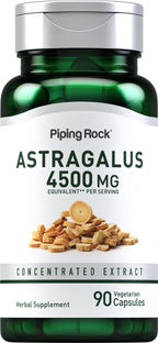 Piping Rock Astragalus Root Extract - 90 Vegetarian Capsules