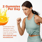BionerLab Potassium Magnesium Gummies with Vitamin D3 B6 C - 60 Count - image 4