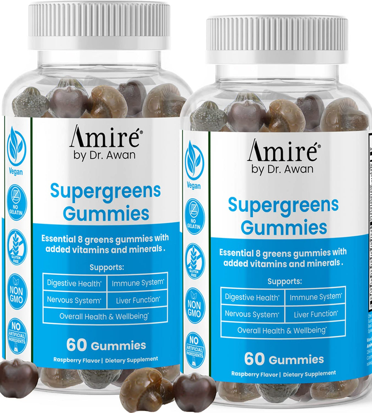 Amire Super Greens Essential Gummies Packs