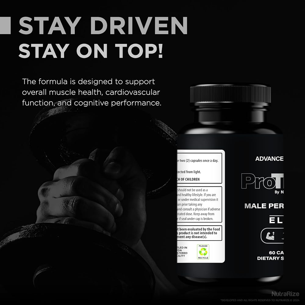 NutraRize Protrenix Elite Male Formula Energy & Stamina - 300 Capsules - image 5
