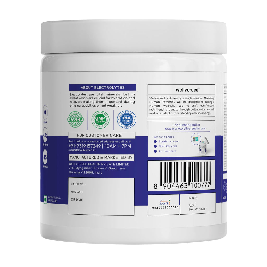 Wellcore Electrolytes Powder Miami Thunder - 40 Servings - image 9