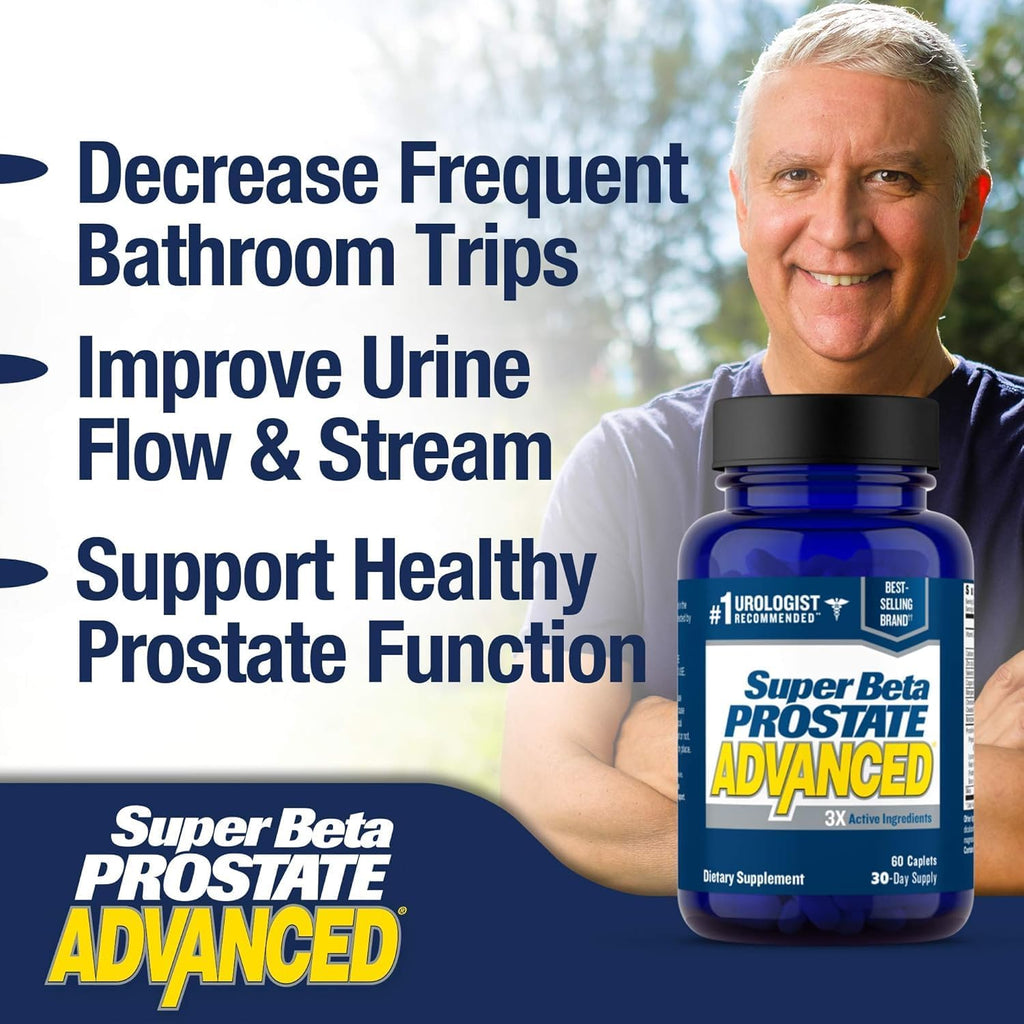 SUPER BETA PROSTATE Advanced - Prostate Health Supplements for Men